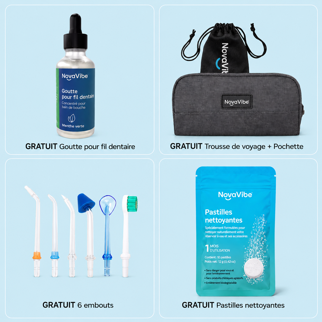 Kit complet hydropulseur sourire plus frais