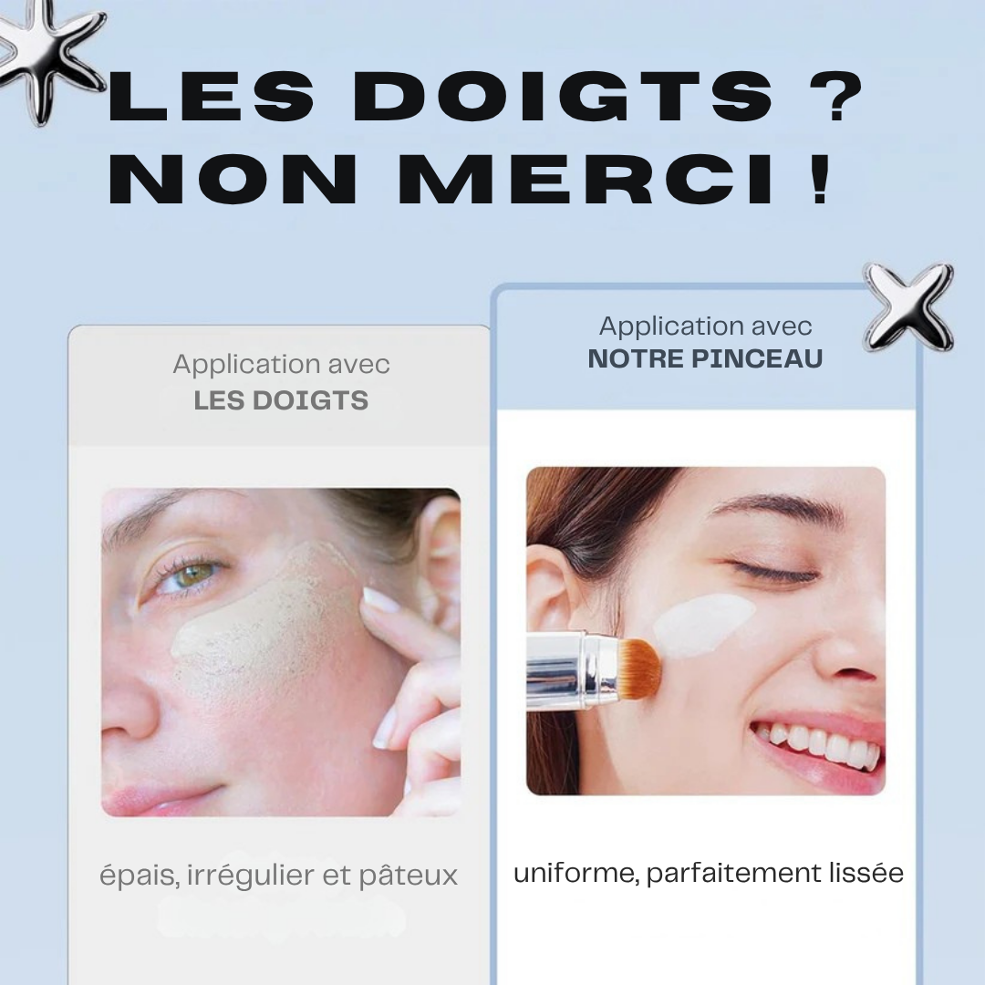 Fond de teint intelligent avec pinceau intégré