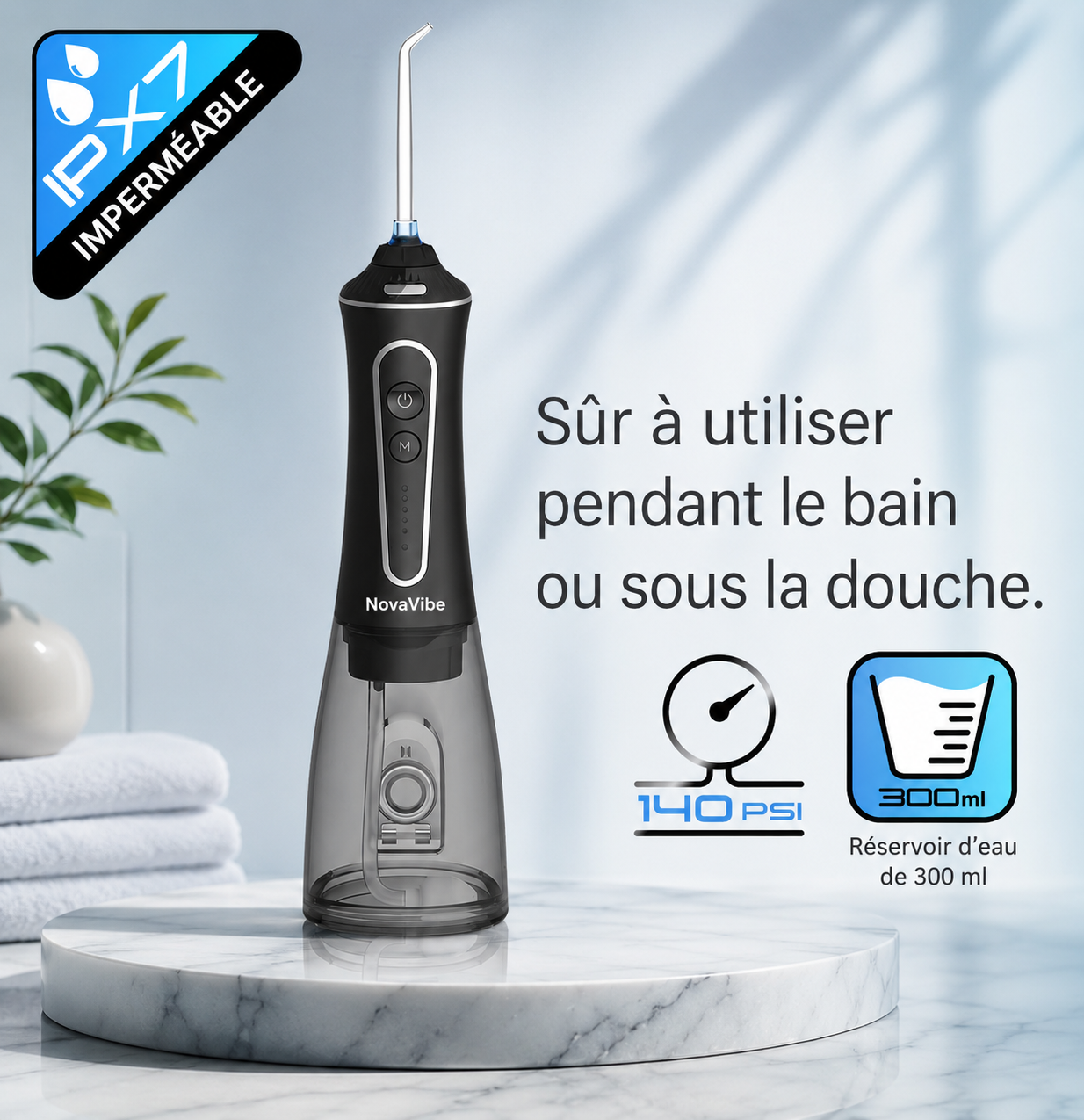 Kit complet hydropulseur sourire plus frais