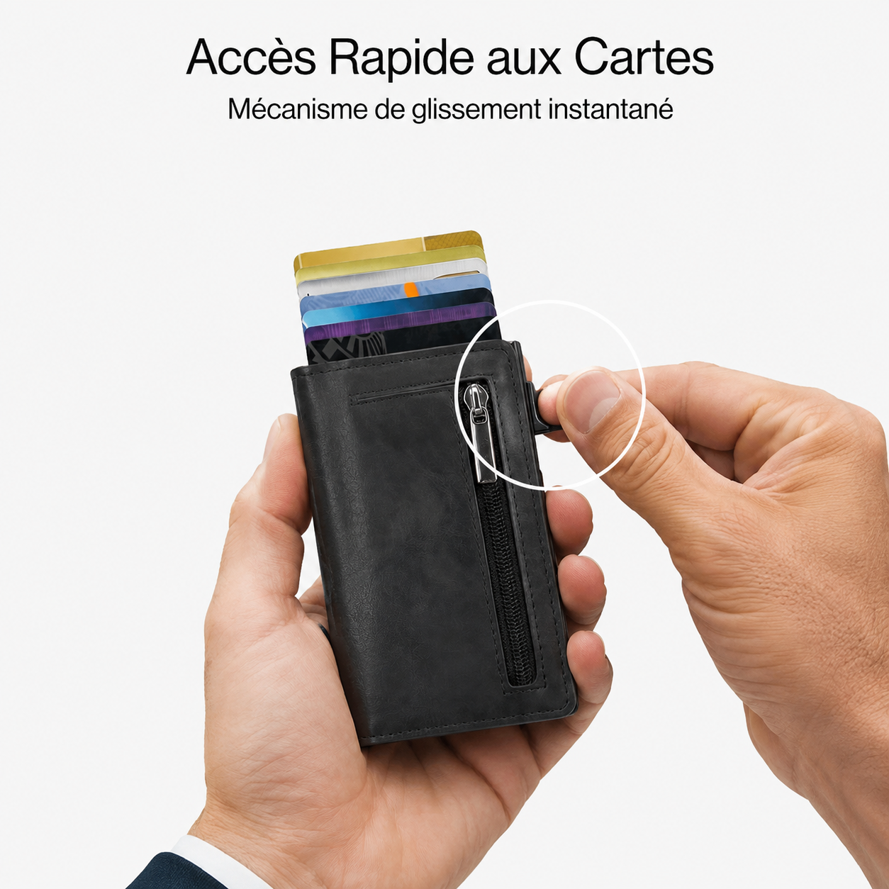 Porte-carte avec protection RFID