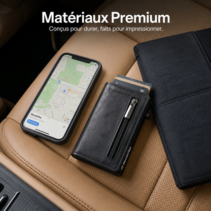 Porte-carte avec protection RFID