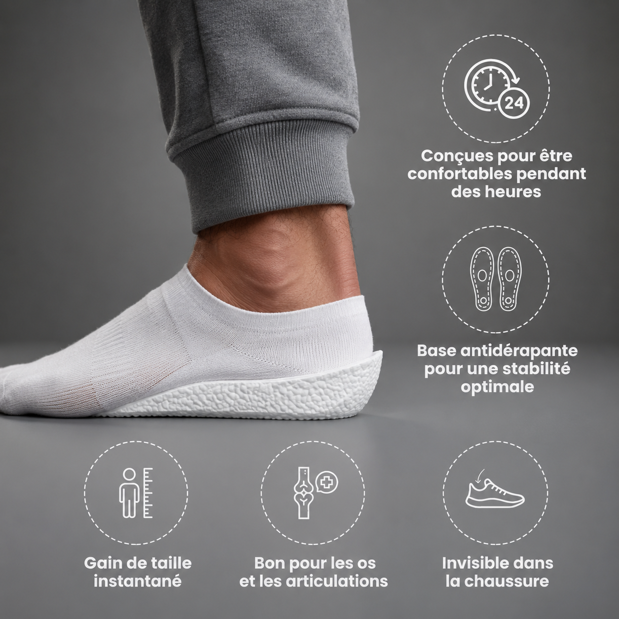 Semelles Réhaussantes Orthopédiques