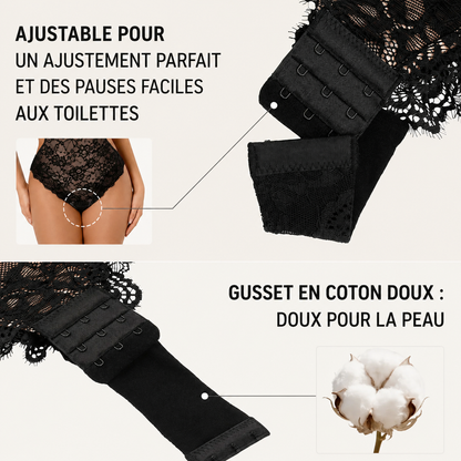 Body en dentelle ultra-sculptant