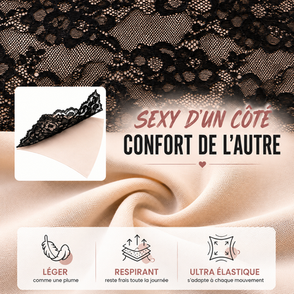 Body en dentelle ultra-sculptant