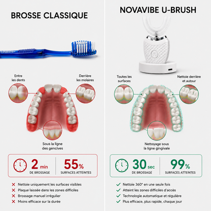 Brosse à dents sonique 360° nouvelle génération