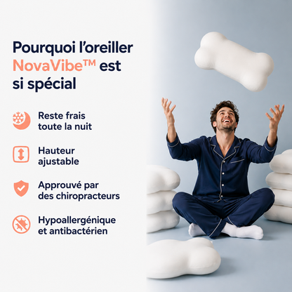 Coussin premium ergonomique d'été