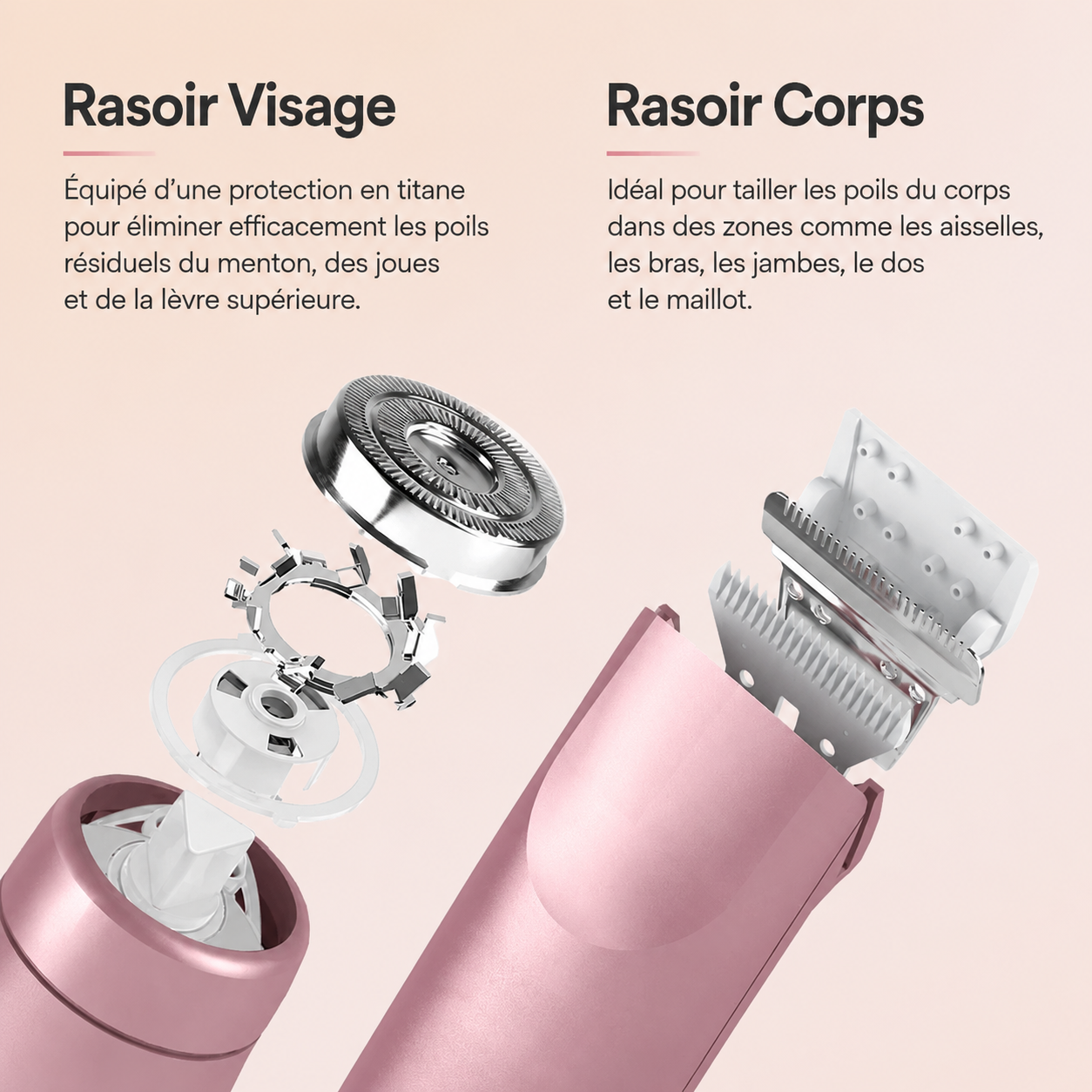 Le Rasoir peau de soie