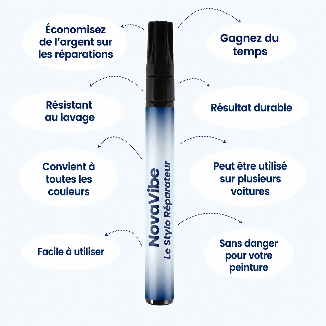 Stylo magique efface-rayures
