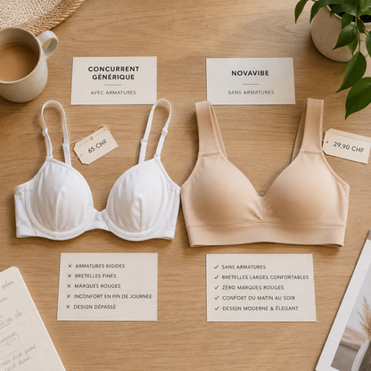Soutien-gorge Anti-Marques & Maintien Naturel