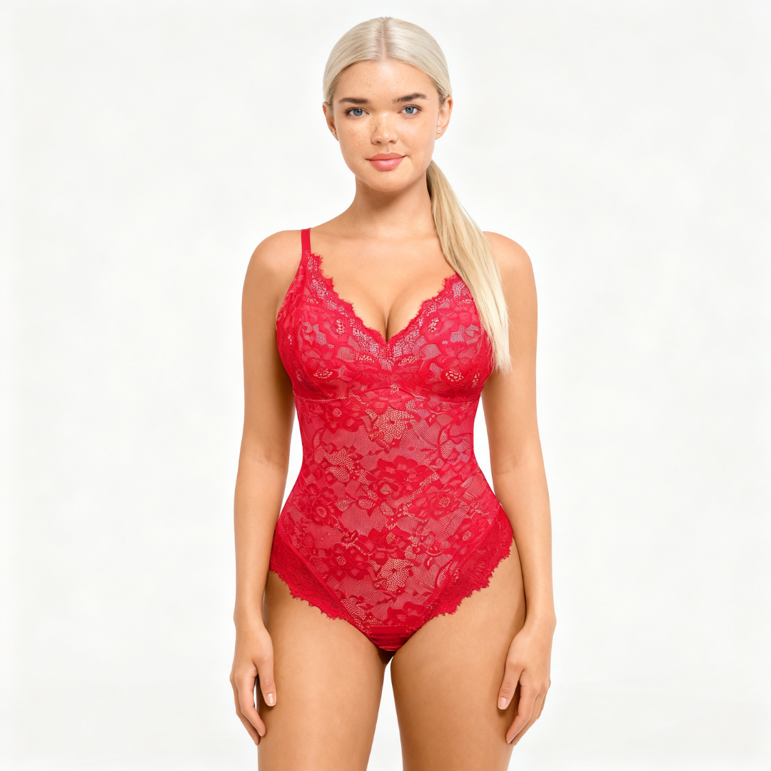Body en dentelle ultra-sculptant