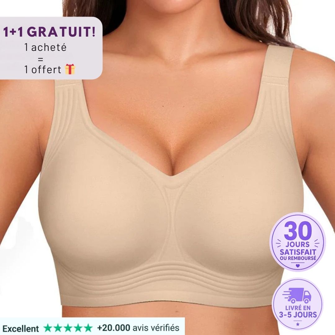 Soutien-gorge sans armatures nouvelle génération