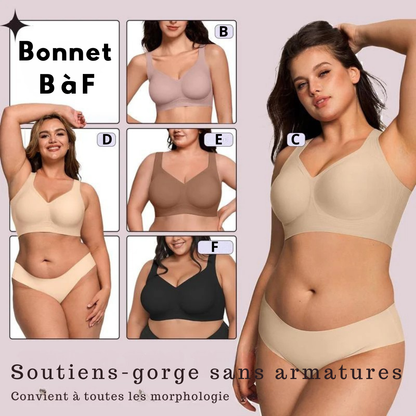 Soutien-gorge sans armatures nouvelle génération