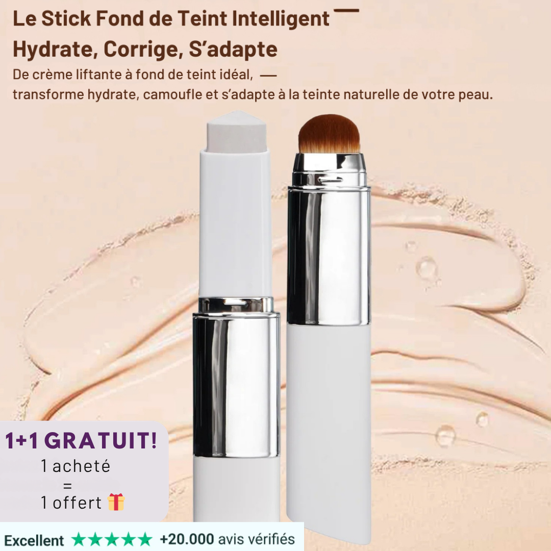 Fond de teint intelligent avec pinceau intégré